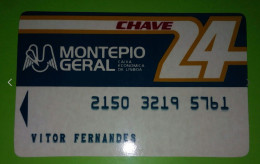 Petit Calendrier De Poche Bancaire Montepio Geral.Portugal - Petit Format : 1981-90