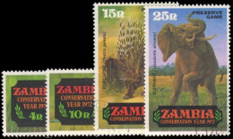 Zambia 1972 Conservation Year (1st Issue) Fine Used. - Zambia (1965-...)