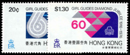 Hong Kong 1976 Diamond Jubilee Of Girl Guides Unmounted Mint. - Ongebruikt