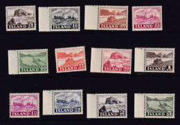 Iceland 1950-4 Full Set MNH SC $142 15774 - Nuovi