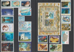 2001 Assorted Stamps Of New Caledonia - Collections (sans Albums)