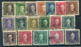 BOSNIA & HERZEGOVINA 1917 Karl I Definitive Set Used.  Michel 124-41 - Bosnie-Herzegovine