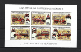 TIMBRES BLOCS "LES AUTOS DE POMPIERS" NEUF** - Nuovi