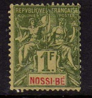 Nossi-Be - 1894 -  1 F.. Type Groupe -  Neuf Sans Gomme - Nuevos