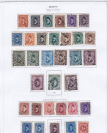 ÄGYPTEN - EGY-PT - EGYPTIAN - EGITTO -  MONARCHIE - KÖNIG FUAD PORTRÄT 1927 GESTEMPELT - Used Stamps