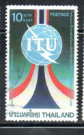 THAILANDE THAILAND TAILANDIA SIAM 1985 ITU UIT UPU CENTENARY 10b USED USATO OBLITER - Thailand