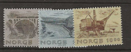 1979 MNH Norway, Mi 803-5 Postfris** - Unused Stamps