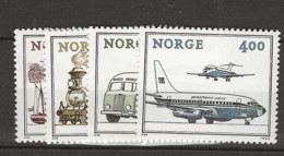 1980 MNH Norway, Mi 817-20 Postfris** - Unused Stamps