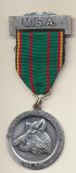 MILITARIA    MEDAILLE    " 3ème CHASSEURS ARDENNAIS "   MARCHE DU SOUVENIR     1976. - Belgium