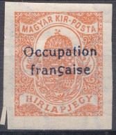 Arad Occupation Française En Hongrie * (K6) - Unused Stamps