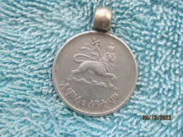 Ethiopia: Nedj Shilling With A Loop  (silver) - Ring