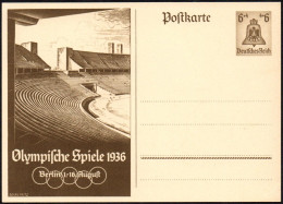 GERMANY BERLIN 1936 - OLYMPIC GAMES BERLIN '36 - OLYMPIC STADIUM POSTCARD - M - Estate 1936: Berlino