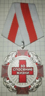 Russia, Medal "For Saving A Life", For Courage - Russland