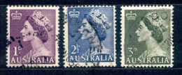 Australia Australien 1953 - Michel Nr. 234 - 236 O - Gebraucht