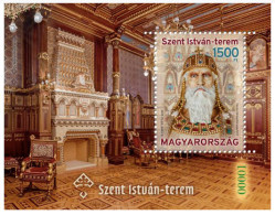 HUNGARY - 2023. S/S Special Perforated - Saint Stephen's Hall In Buda Castle MNH!! - Unused Stamps