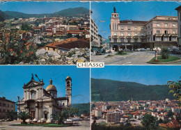 CARTOLINA  CHIASSO,TICINO,SVIZZERA-VIAGGIATA 1969 - Chiasso