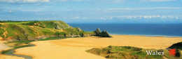 CPM GRAND FORMAT 1 - PAYS DE GALLES - WALES - THREE CLIFFS BAY - GOWER - Glamorgan