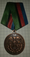 Russia, Medal "For The Defense Of Gorlovka", When We Are United We Are Invincible, Occupation Of Ukraine - Russie