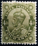 INDE                           N° 87                            NEUF* - 1911-35 Roi Georges V