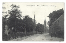 Melsele   -   Kapel Van Gaverland Met Beéweg.   -   1911   Naar   Anvers - Beveren-Waas