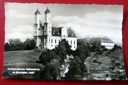 Ellwangen - Wallfahrtskirche Schönenberg - Echt Foto - Alte Postkarte - Kleinformat - Ellwangen