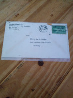 Cuba To Uruguay.letter 1949 Slogan Pmk.buy Cuban Sugar On A4 One Of 1st Airs..e7 Reg Post Conmems 1 Or 2 - Cartas & Documentos