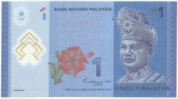 Malaysia - 1 Ringgit - ND ( 2021 ) - Unc. - Pick 51.c - Serie QT - POLYMER PLASTIC - Malaysie