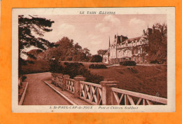 St-PAUL-CAP-de-JOUX - Pont Et Château Scalibert - Saint Paul Cap De Joux