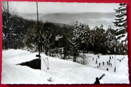 Waldkatzenbach Sprungschanze 1964 Gaststätte Waldbrunn Skispringen - Echt Foto, Alte Postkarte, Kleinformat - Waldbrunn