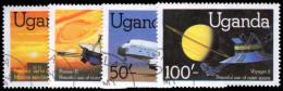 Uganda 1982 Peaceful Use Of Outer Space Fine Used. - Ouganda (1962-...)