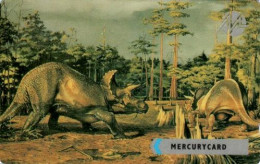 Triceratops, Mercurycard, England,, 2.012 Pc. - Mercury Communications & Paytelco