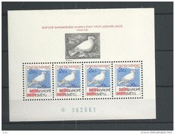 1983 MNH  Ceskoslovensko, Block 54 - Blocs-feuillets