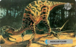 Velociraptor, Mercurycard, England, 2.012 Pc. - [ 4] Mercury Communications & Paytelco