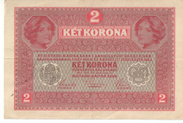 Billet De Banque Ancien/Zwei Kronen/Oesterreich-Ungarische Bank/ Wien 1 Marz 1917    BILL264 - Hungría