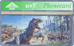 Dinosaurus,  BTO-067, 5.000 Pc., England - BT Overseas Issues