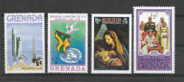 GRENADA  Lot De 4 Timbres Neufs** Liquidation Livrés En Vrac - Grenada (...-1974)