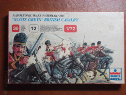 Maquette Plastique - Scots Grey British Cavalry Waterloo 1815 Au 1/72 - Guerres Napoléoniennes - Esci N°217 - Beeldjes