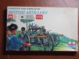 Maquette Plastique - British Artillery Artillerie Britannique Waterloo 1815 Au 1/72- Guerres Napoléoniennes - Esci N°233 - Figurine