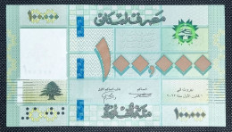 LIBANO / LEBANON 100000 LIBRAS / POUNDS 2022 - SIN CIRCULAR / UNC. P-95e - Lebanon