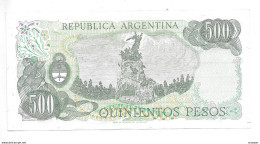 *argentina 500 Pesos 1977-82    Unc   303c - Argentine