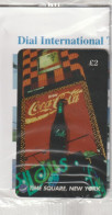 REINO UNIDO. COCA COLA - TIME SQUARE, NEW YORK. 1997-07. MINT - NUEVO. (833) - Otros & Sin Clasificación