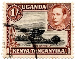 KENYA UGANDA TANGANYKA - 1938 - Re Giorgio VI - Paesaggi - Usato - Kenya, Uganda & Tanganyika