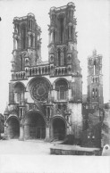 Carte Postale  Photo Militaire LAON-02-Aisne-Cathédrale-Krieg-Guerre 14/18 - Laon