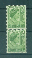 Australie 1950-52 - Y & T N. 172 - Série Courante (Michel N. 205) - Coil Paire (1) - Neufs