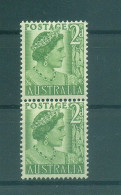 Australie 1950-52 - Y & T N. 172 - Série Courante (Michel N. 205) - Coil Paire (2) - Neufs