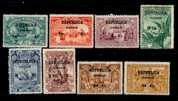 ! ! Congo - 1913 Vasco Gama On Africa (Complete Set) - Af. 75 To 82 - MH (cc 005XV) - Portugiesisch-Kongo