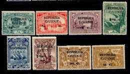 ! ! Portuguese Guinea - 1913 Vasco Gama On Timor (Complete Set) - Af. 129 To 136 - MH (cc 021XV) - Guinea Portoghese