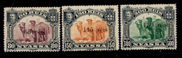 ! ! Nyassa - 1903 D. Carlos Local OVP (Complete Set) - Af. 45 To 47 - MH (cc 022XV) - Nyasaland