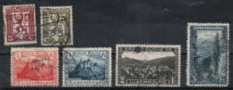 Luxembourg , Luxemburg 1921- 1930   MI 147,163, 164, 207, 232,233, RESTLOT , GESTEMPELT; OBLITERE - Used Stamps