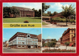 73948077 Aue__Sachsen Kulturhaus Ernst Thaelmann Volksschwimmalle Hotel Blauer E - Aue